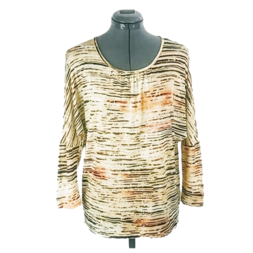 chico's 💕Comfy Multi-Colored Popover Top💕